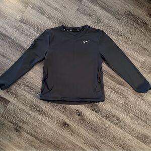 Nike Women's Hybrid Long Sleeve Top Black Medium